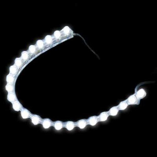 LED Strip Lights - White - 24cm, 24 LED's