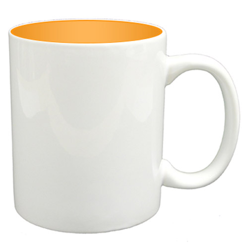 36 11oz Mugs - Orange Colour Sublimation Printing + Inner Boxes