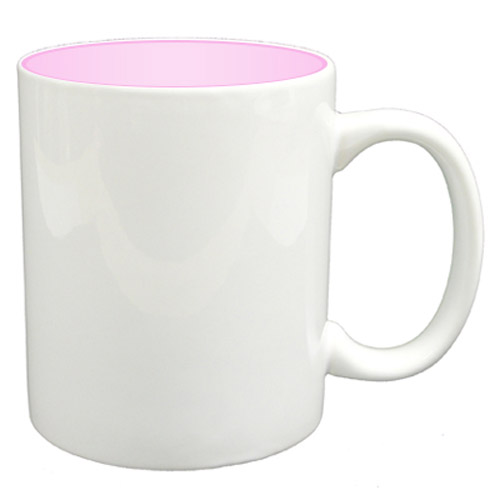 36 11oz Mugs - Pink Colour Sublimation Printing + Inner Boxes
