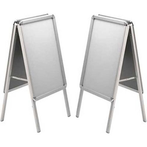 2 x A2 Poster Boards - Double Sided with PVC Backboard