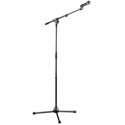 Adjustable Boom Microphone Stand and Mic Clip