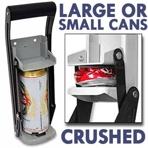 Can Crusher - For Large and Small Cans