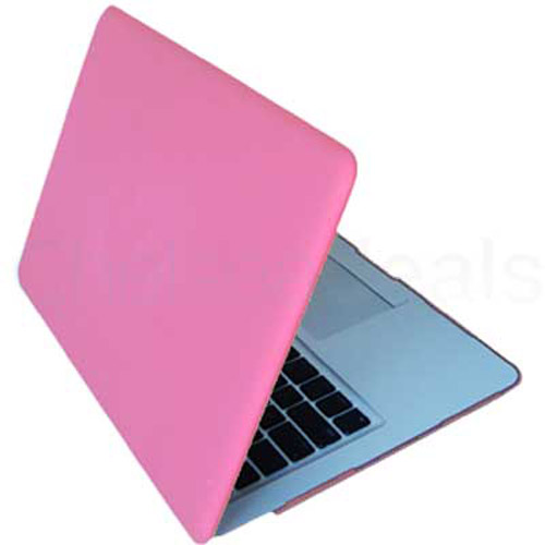  Macbook  Case on Macbook Air Hard Crystal Case   Pink