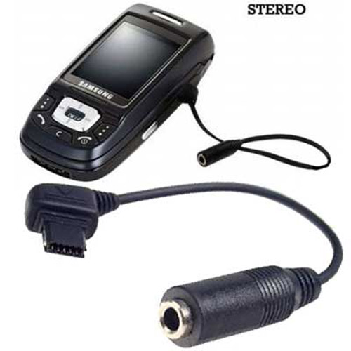 Samsung 3.5mm Stereo Audio Adaptor D500 D600 E720 E730