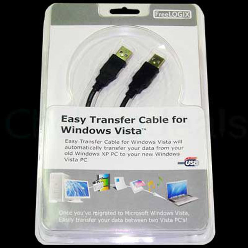 USB 2.0 Link Adapter Cable 'Easy Transfer Cable' for Vista