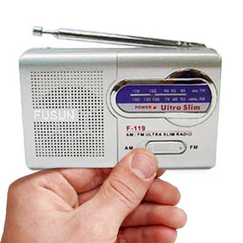 Mini Pocket AM/FM Radio