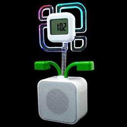 USB Flower Speaker With Alarm Clock