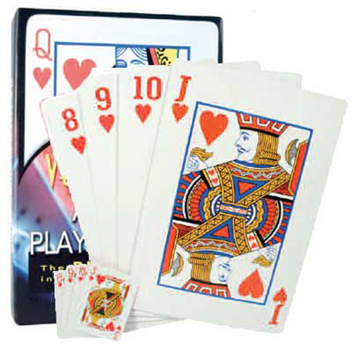 A4 Sized Giant Playing Cards - Great Quality