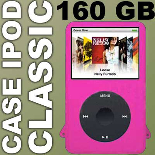 iPod Classic Silicone Skin Case 160 - Pink