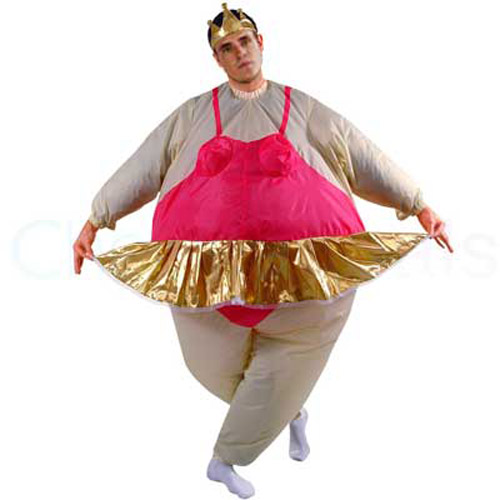 Inflatable Ballerina Costume