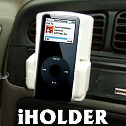 iHOLDER CAR VENT MOUNT IPOD/MINI/5G/VIDEO/NANO HOLDER