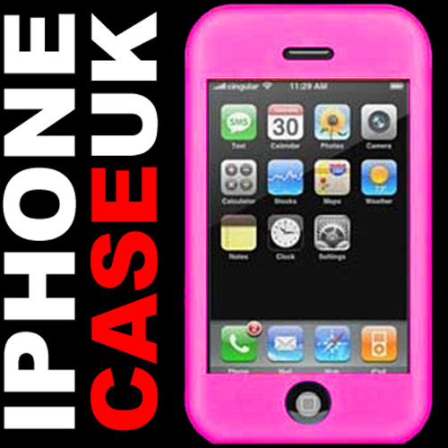 Apple iPhone Silicone Skin Case - Pink