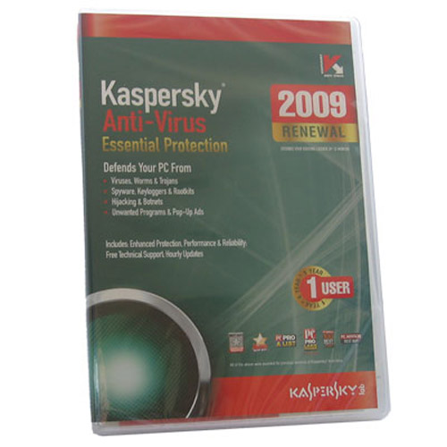 Kaspersky Internet Security 2009 1 User 1 Year Retail Box