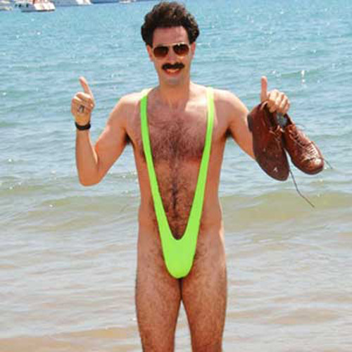 The Official Licensed Borat Mankini Body Thong