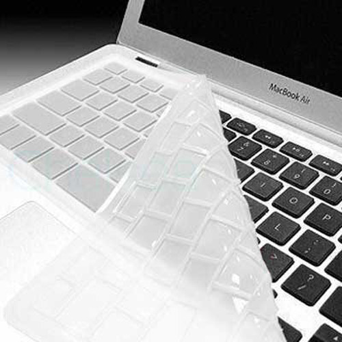 KeyBoard Silicone Cover Skin Case For MacBook Air - White