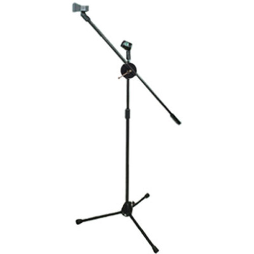 Titan Microphone Stand and Mic Clip (Black)
