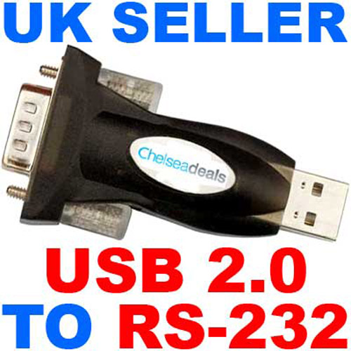 USB 2.0 to RS-232 Adapter (Very Fast)