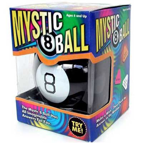 MYSTIC / MAGIC 8 BALL Decison Maker / Fortune Teller