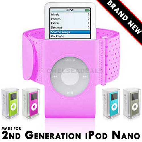 Armband for iPod Nano 2nd Generation - Pink