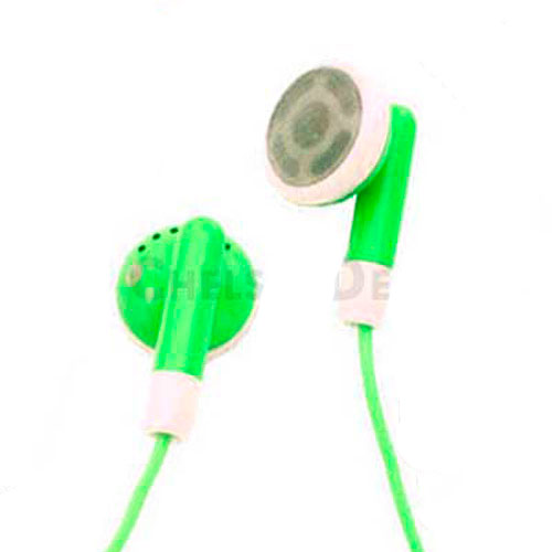 Brand New Apple iPod Earphones - Green