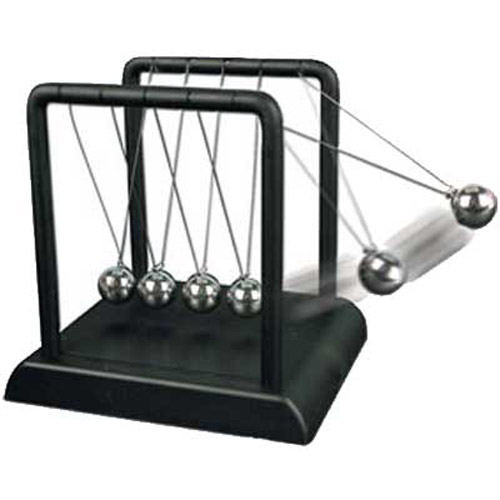 Perpetual Motion Toys on New   Newtons Cradle   Executive Desk Toy Boxed Gift Uk   Ebay