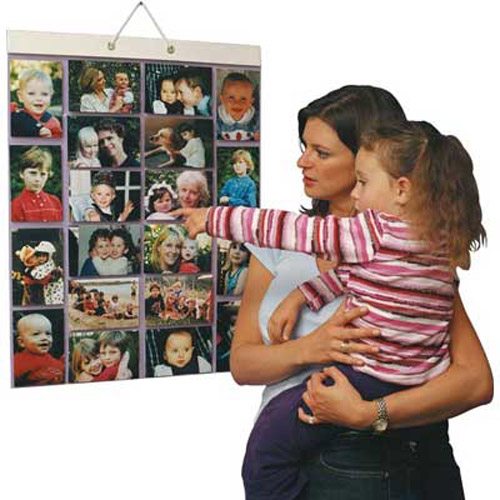 Picture Pockets for Hanging 40 Photos - 20 Pockets