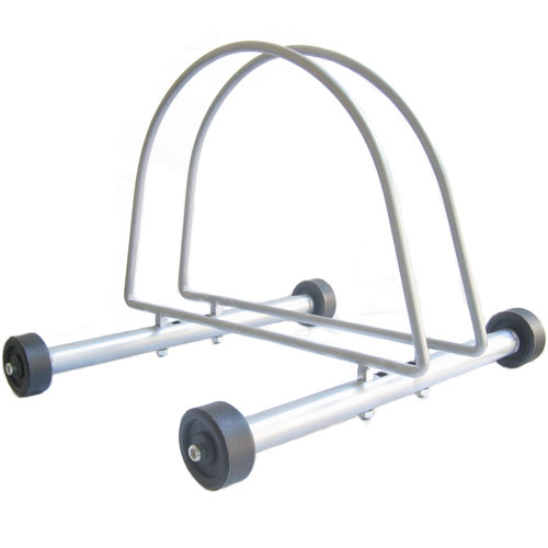 Portable Rolling Indoor/Outdoor Bicycle Stand Bike Rack