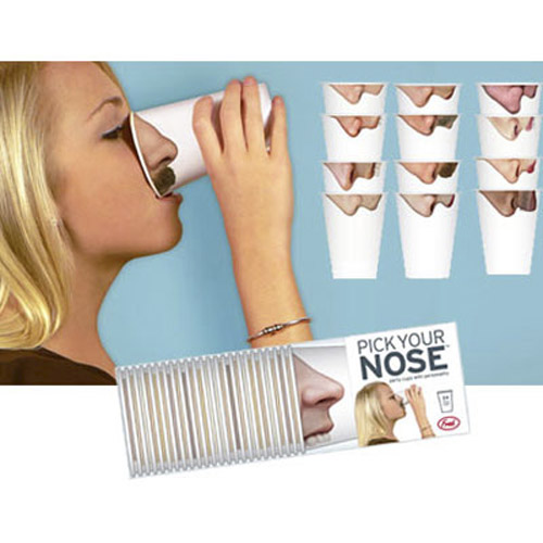 Pick Your Nose Party Cups - Packs of 24