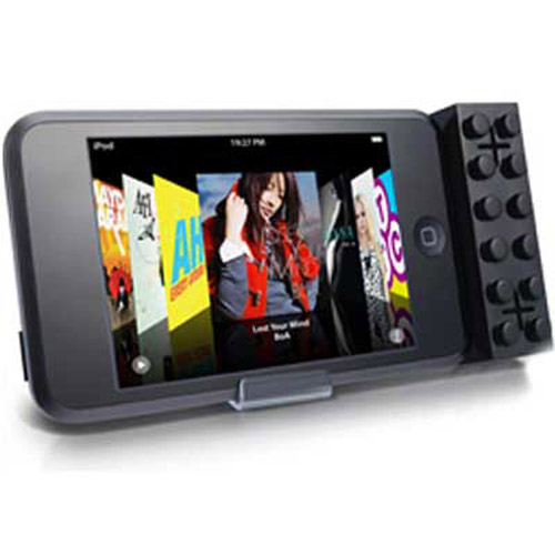 iBlock iPod Stereo Speakers For Nano, Touch - Black