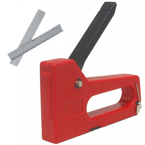 Staple Tacker Gun - Easy Fire Use - Comes With 200 Staples