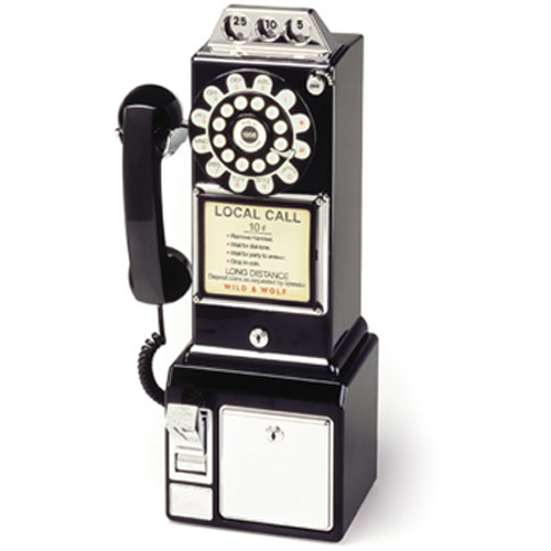 Retro American Phone 1950's Diner Payphone Telephone