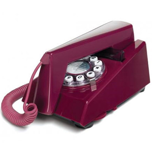 Retro 1970's Trim Phone - Purple