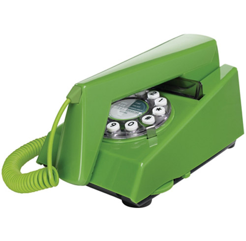 Retro 1970's Trim Phone - Green