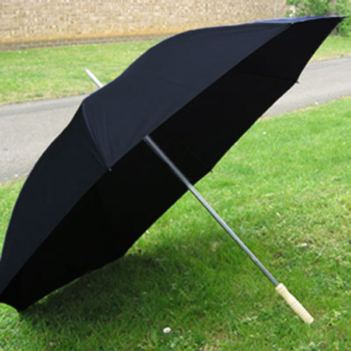 Large Classic Wedding & Golf Umbrella - Black