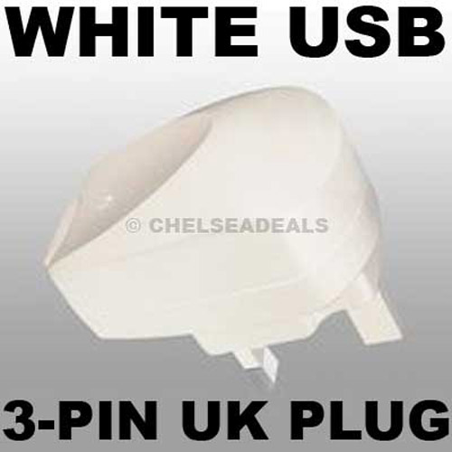 White USB Plug