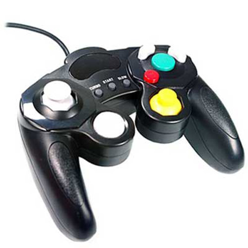 Vibration Controller for Nintendo Wii and Gamecube - Black